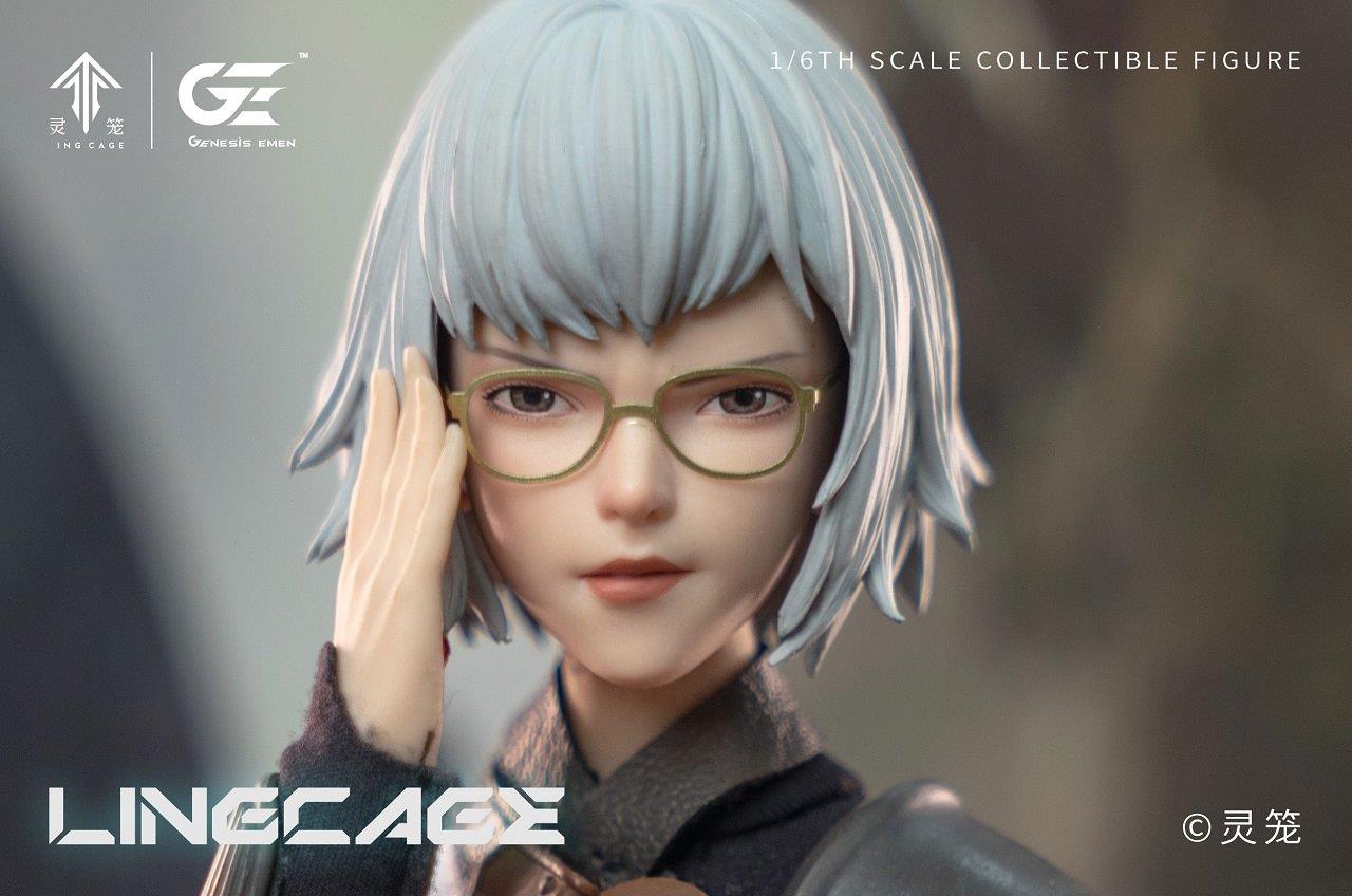 Genesis Emen Ling cage Bai yuekui 『霊籠』 NEW Genesis Emen LL-BYK02 Ling Cage Bai Yuekui 1/6 Action