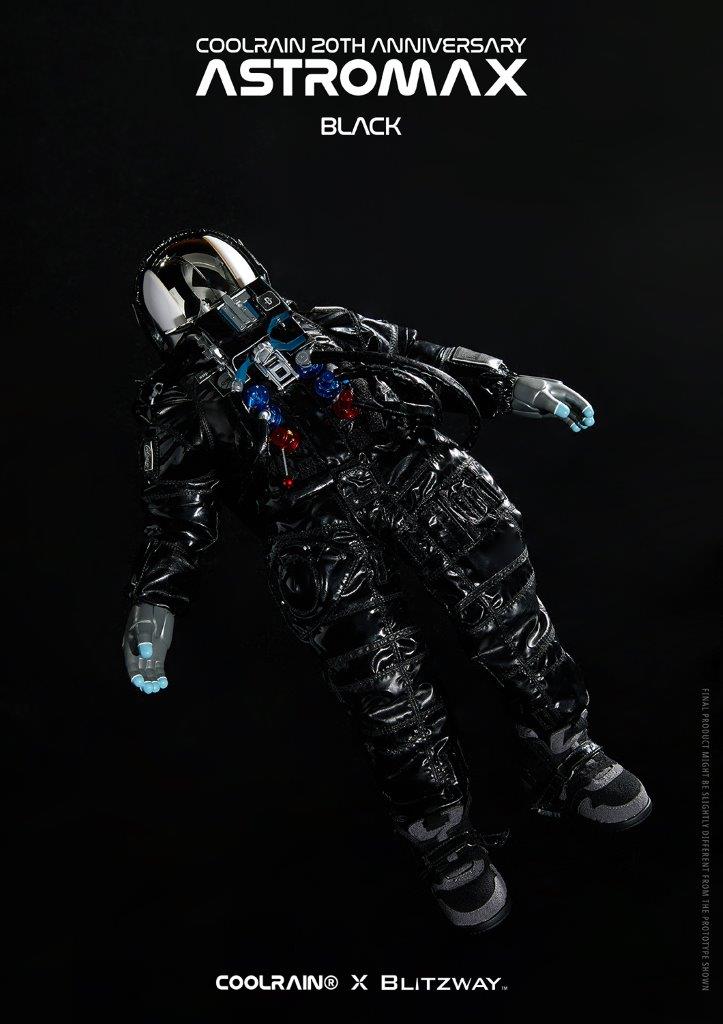 Coolrain x Blitzway Astromax Black 1/6 Action Figure [BW