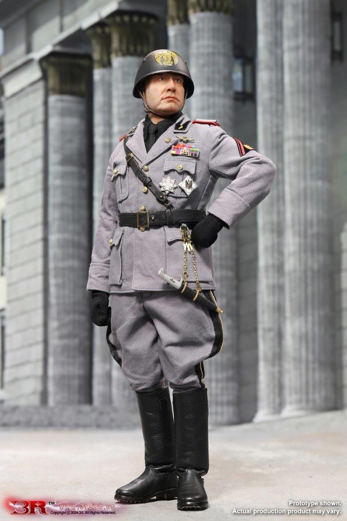 1/6 WWII Italian Benito Mussolini Duce of PNF by 3R DiD