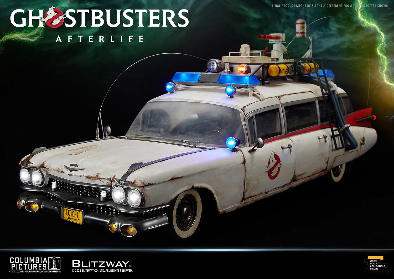 BLITZWAY 1/6 Ghostbusters “ECTO-1” [BM-UMS11901] - EKIA Hobbies