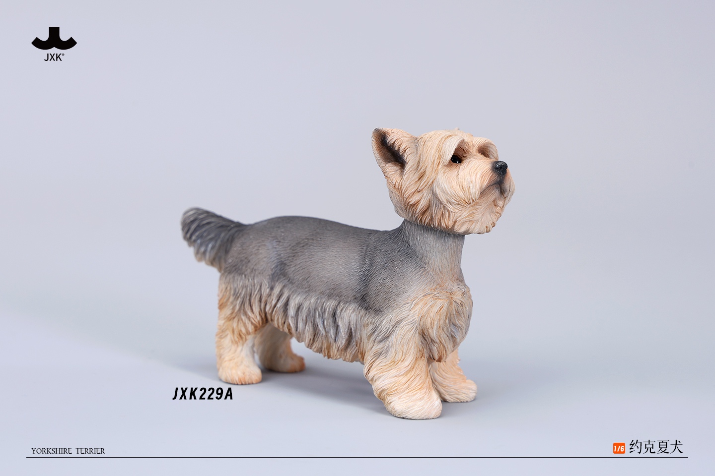 小物 THE SHISHIKUI fox gray demi JxK.Studio 1:6 Creature Yorkshire Terrier Grayish & Tan [JXK