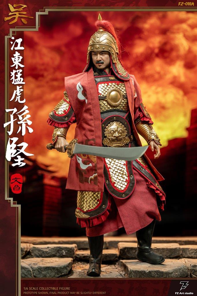 FZ Art studio 1/6 Chapter Wu Jiang Dong Tiger Sun Jian Sun