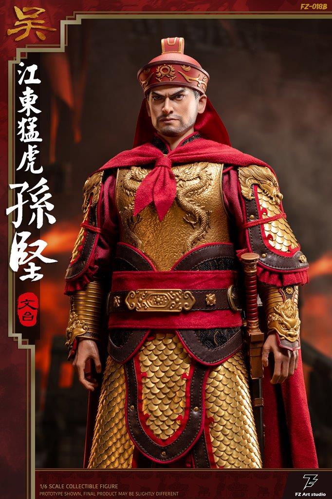 FZ Art studio 1/6 Chapter Wu Jiang Dong Tiger Sun Jian Sun Wen Tai