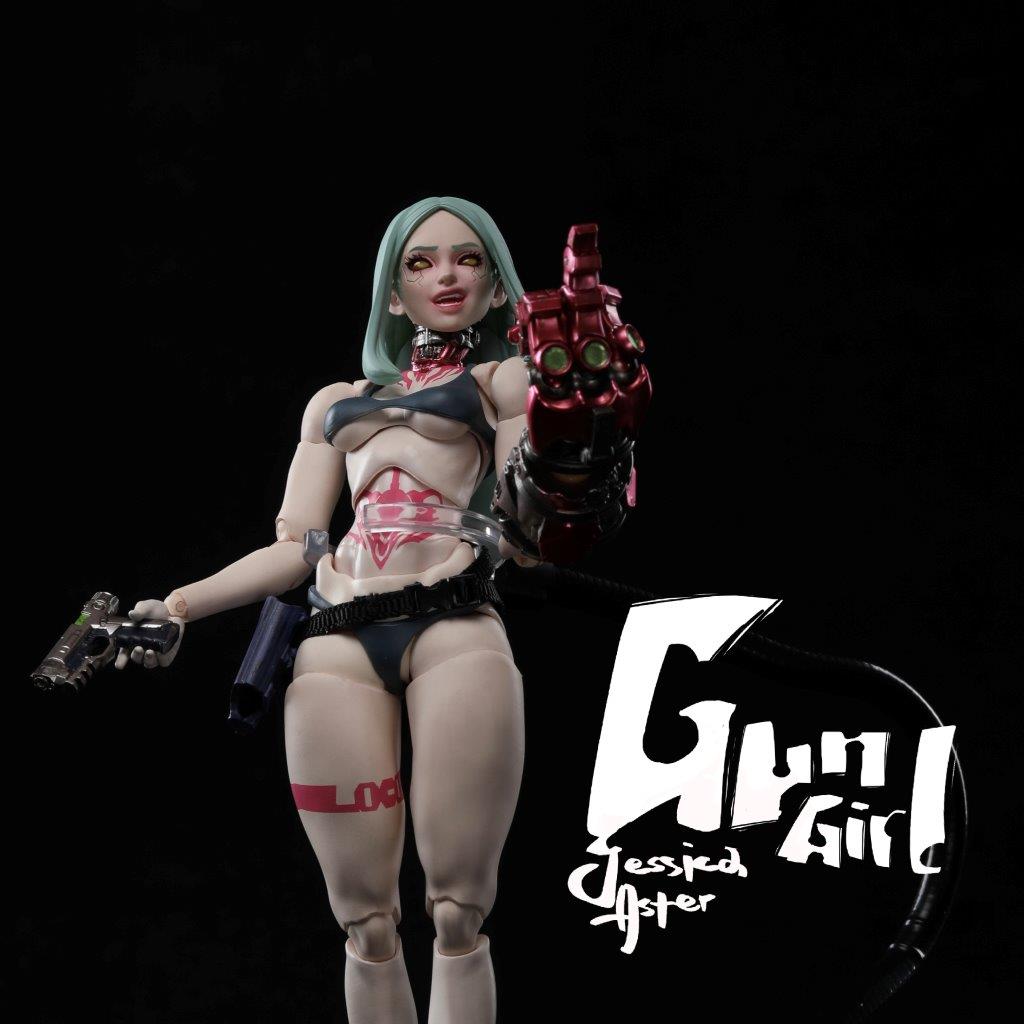 Romankey X COWL 1:12 Gun Girl Action Figure Standard Edition