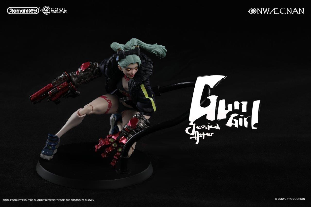 ROMANKEY 1/12 GUN GIRL デラックス版 IN STOCK Romankey 1/12 Scale Collectible Figure Anime Gun