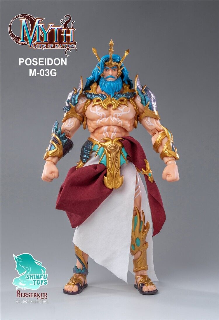Berserker Studios 1:12 Poseidon Action Figure [BS-M03G] - EKIA Hobbies