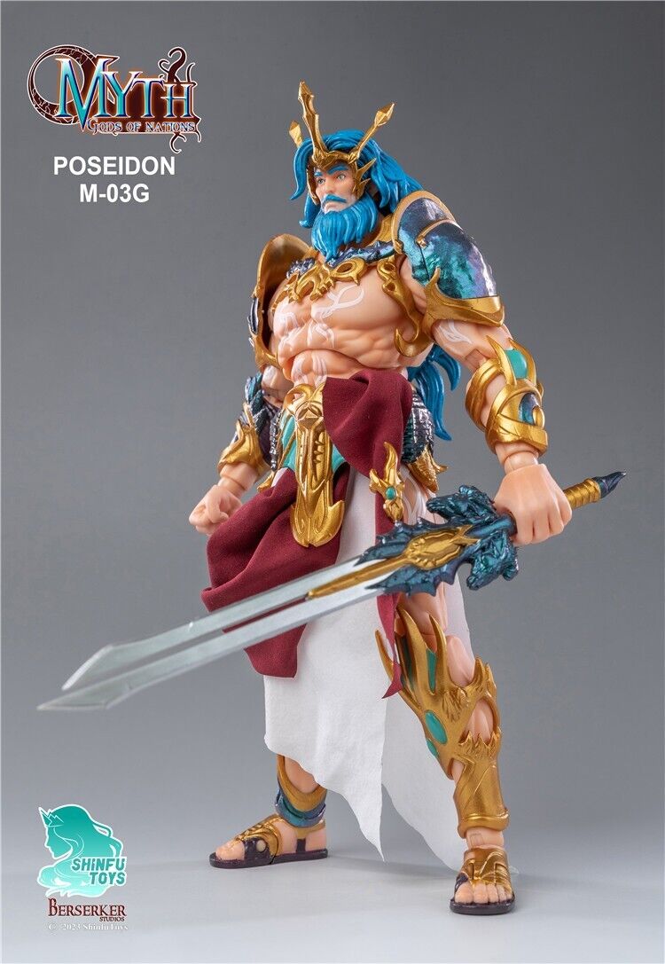 Berserker Studios 1:12 Poseidon Action Figure [BS-M03G] - EKIA Hobbies