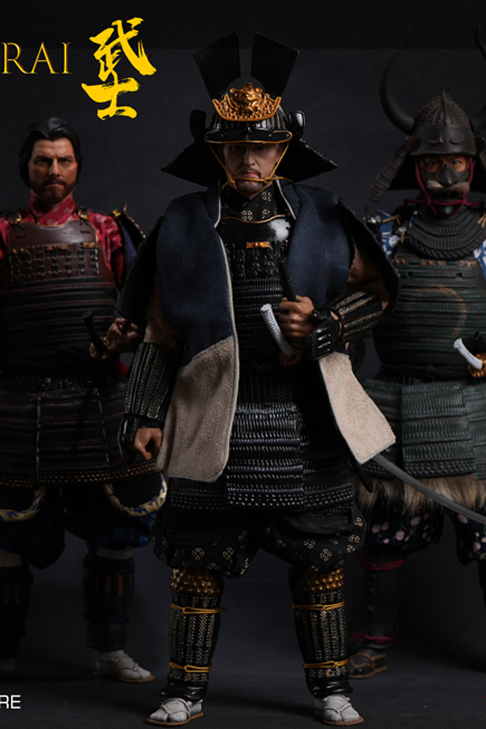 101 Toys 1/6 Beginner Series The Last Samurai Three Samurai Set