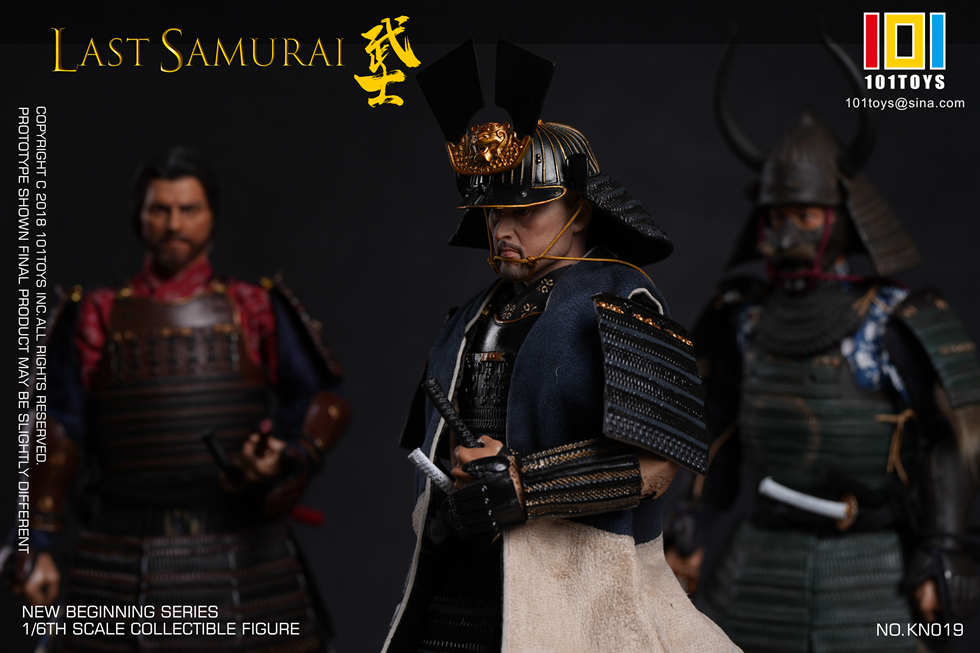 101 Toys 1/6 Beginner Series The Last Samurai Three Samurai