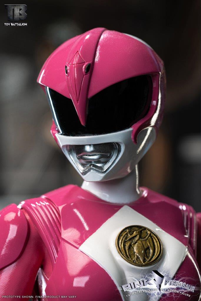 TOYS BATTALION TB017 1/6 パワーピンク レンジャー Toys Battalion 1/6 Pink Sabertooth Collectible Figure [TB