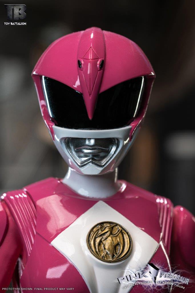 TOYS BATTALION TB017 1/6 パワーピンク レンジャー Toys Battalion Studio Power Rangers Pink Pterosaur Tb017 1/6