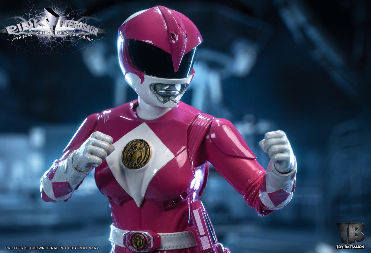 TOYS BATTALION TB017 1/6 パワーピンク レンジャー Toys Battalion Power Rangers Pink Pterosaur TB017 1/6 Action