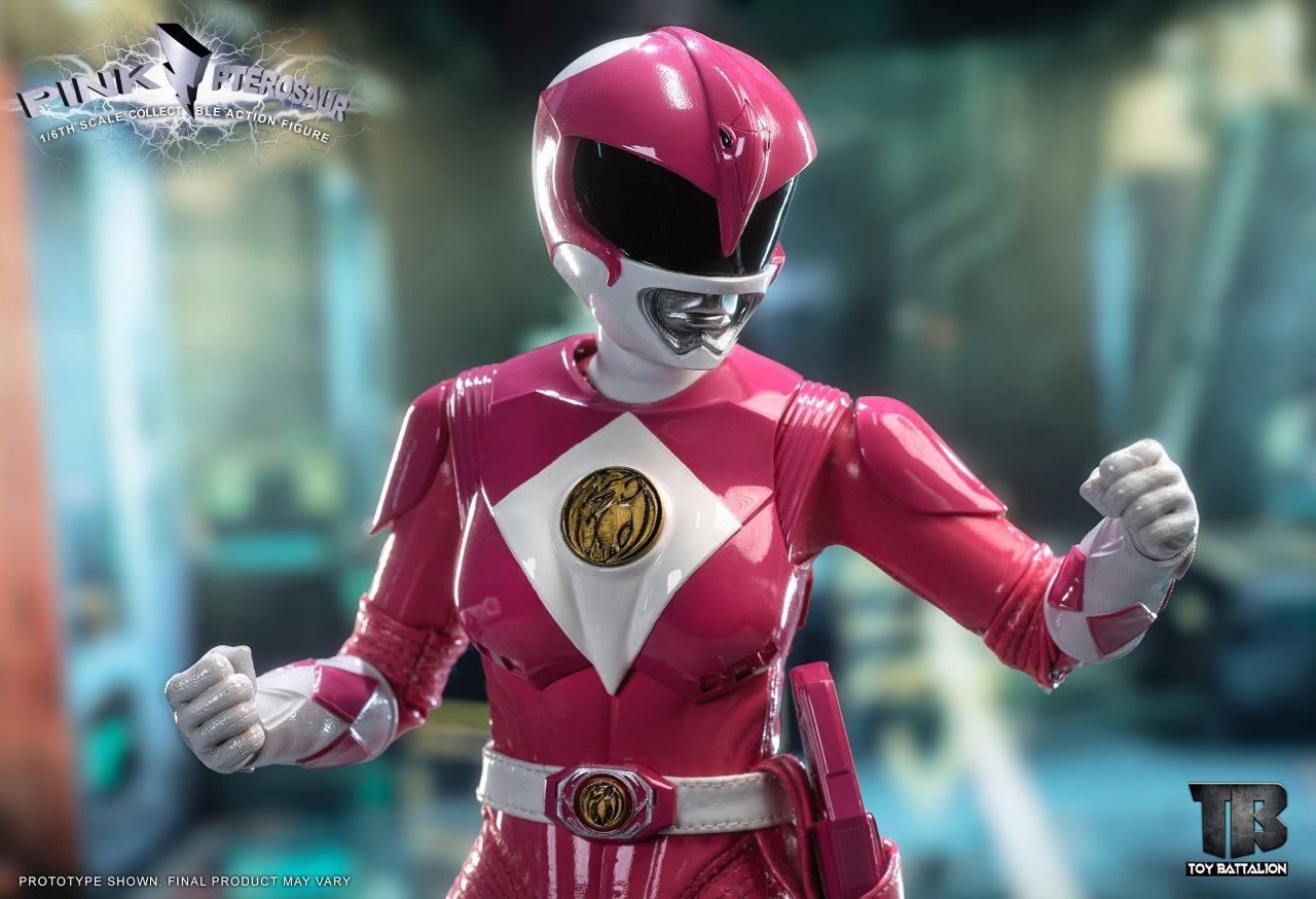 TOYS BATTALION TB017 1/6 パワーピンク レンジャー Toys Battalion Studio Power Rangers Pink Pterosaur Tb017 1/6