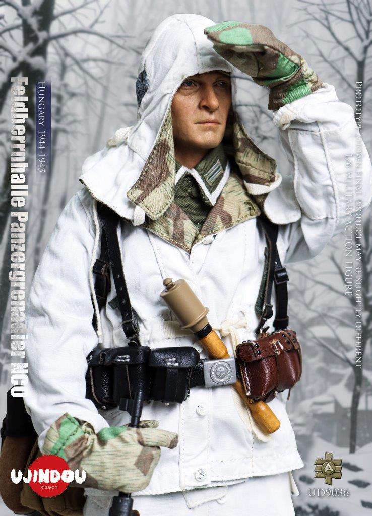 UJINDOU 1/6 WWII Feldherrnhalle Panzergrenadier NCO, Hungary