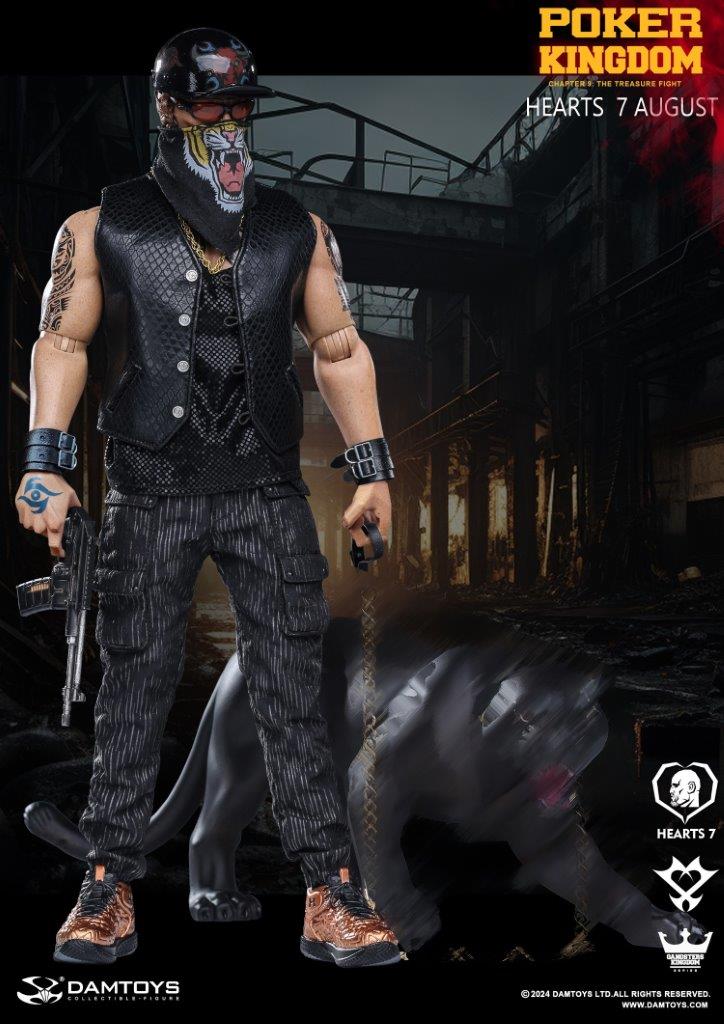 DAM TOYS Poker Kingdom Hearts 7 August Deluxe 1/6 Figure [DAM