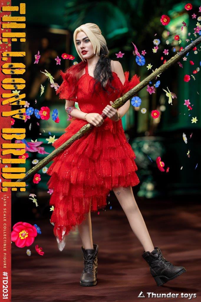 Thunder Toys ハーレイクイン　THE LOONY BRIDE Thunder Toys 1/6 Crazy Loony Bride Action Figure [TDT-2031