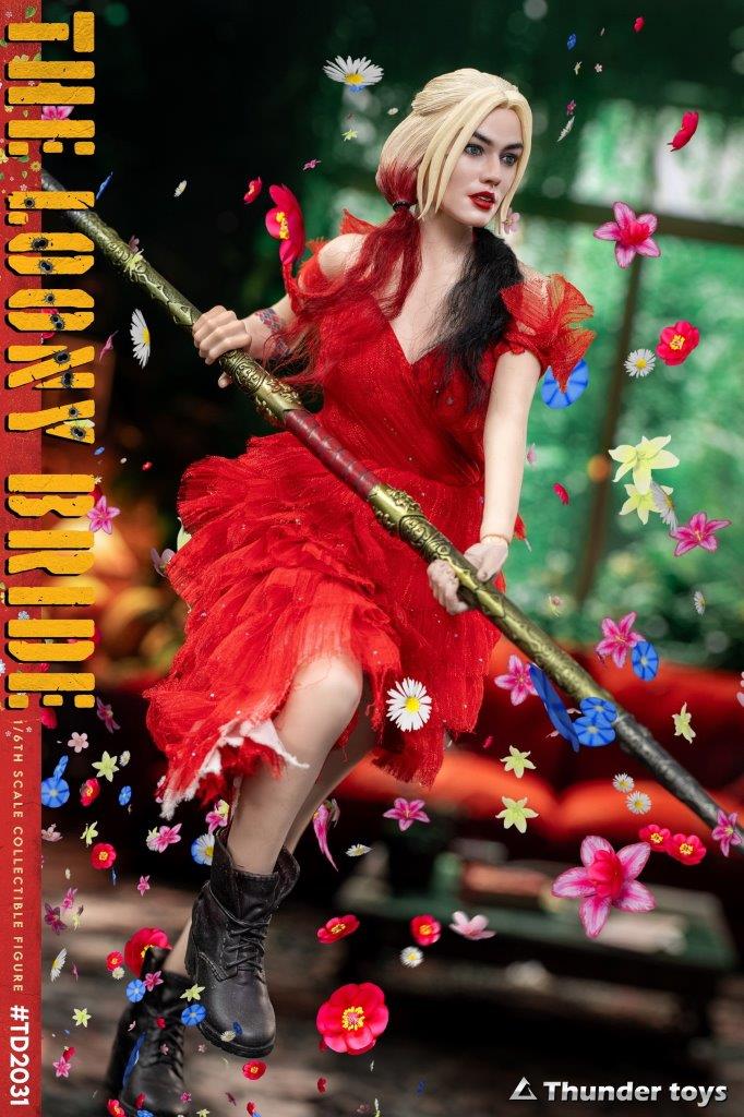 Thunder Toys ハーレイクイン THE LOONY BRIDE Thunder Toys 1/6 Crazy Loony Bride Action Figure [TDT-2031