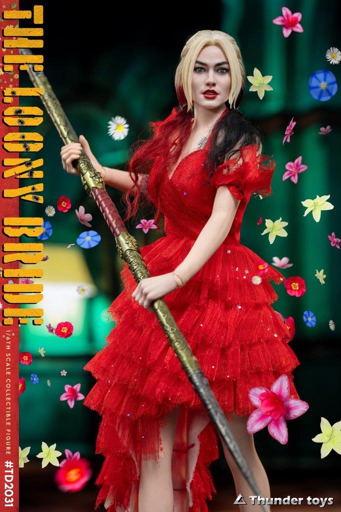 Thunder Toys ハーレイクイン　THE LOONY BRIDE Thunder Toys 1/6 Crazy Loony Bride Action Figure [TDT-2031