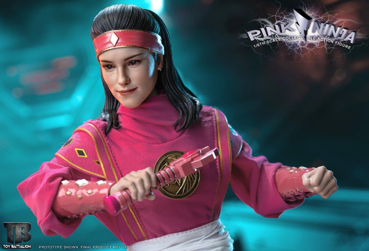 Toys Battalion 1/6 Pink Ninja Collectible Figure [TB-018