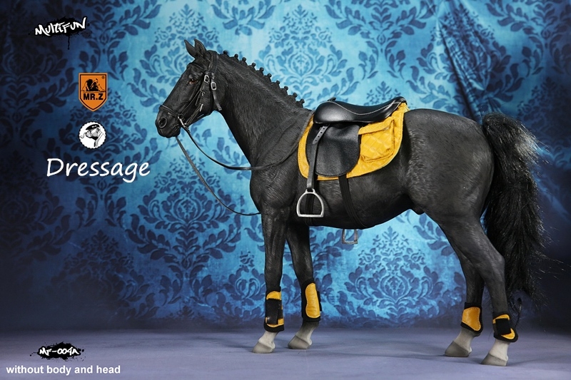 MCCToys x Mr Z's 1/6 Equestrianism Black Horse [MRZ-018HH