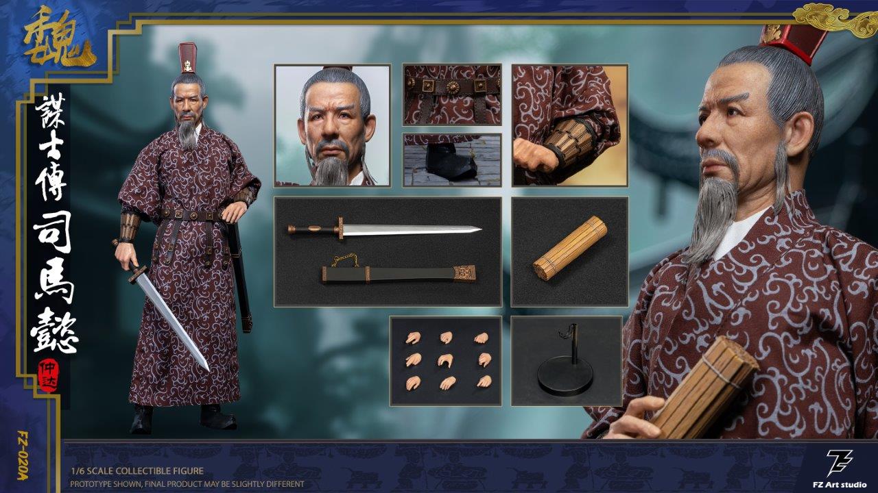 FZ Art Studio 1/6 Wei Chapter Sima Yi Zhong da Figure [FZ-0020A