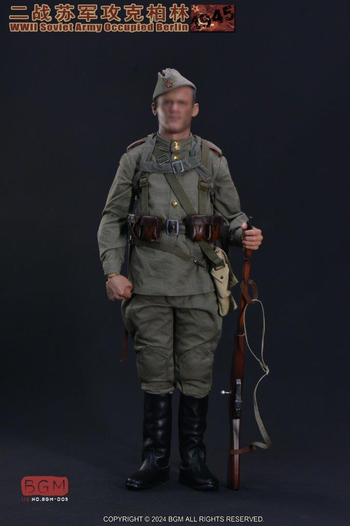 Warrior Model WWII Soviet Army Occupied Berlin 1945 Mosin-Nagant
