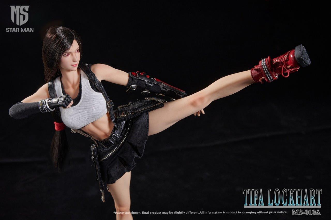 【美品、開封品】STAR MAN 1/6 ティファ MS-010A New* Star Man Ms-010A 1/6 Tifa Lockhart (Rooted Hair)Action