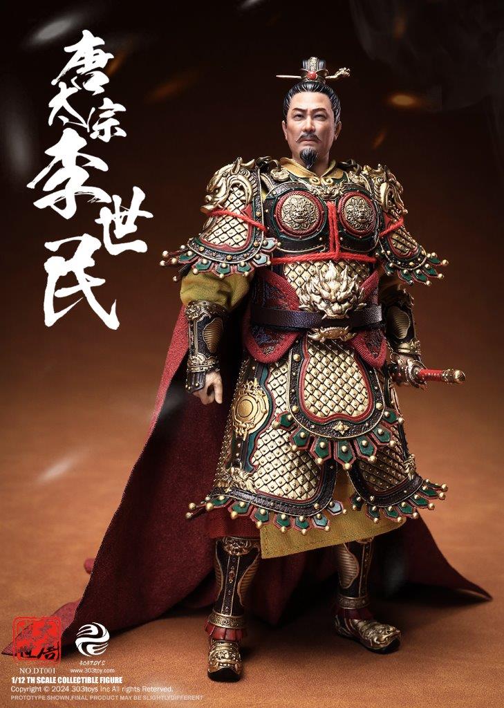 303 Toys 1/12 THE EMPEROR TAIZONG Li SHIMIN SOLO DELUXE EDITION