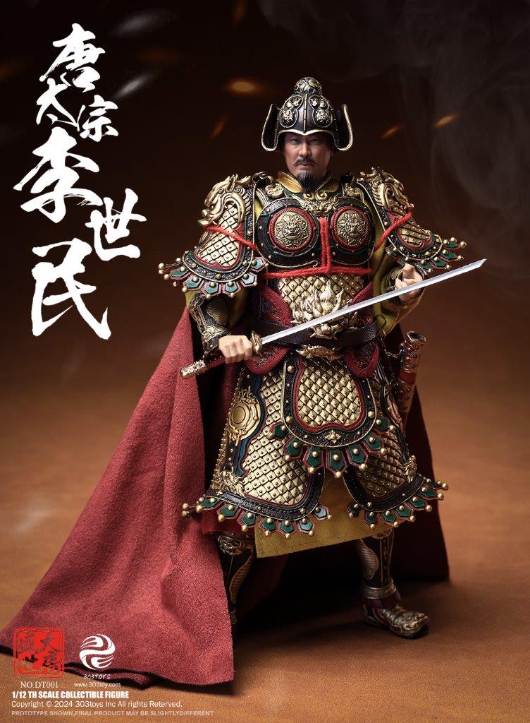 303 Toys 1/12 THE EMPEROR TAIZONG Li SHIMIN SOLO DELUXE EDITION