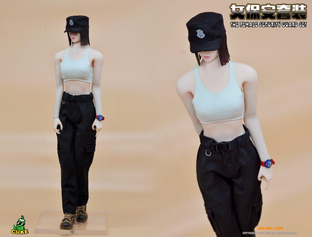 1/6 Cuke Toys The Female Security Guard Set [CK-MA0028