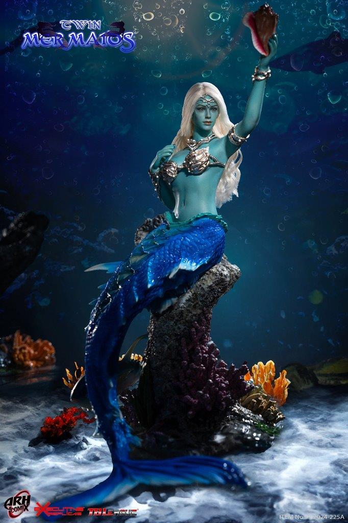TBLeague 1/6 Mermaid Sharleze Blue Skin Collectible Figure [PL