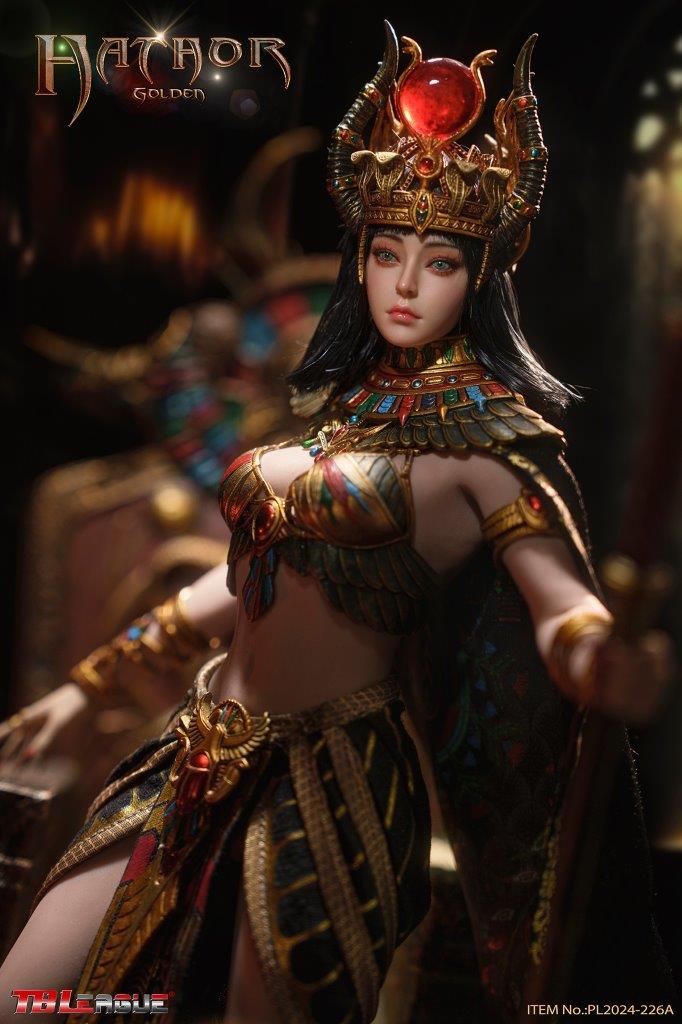 TBリーグ PL2024-226 A 1/6 Hathor ゴールデン TBLeague 1/6 Egyptian Goddess of the Sky Hathor Golden Figure [PL