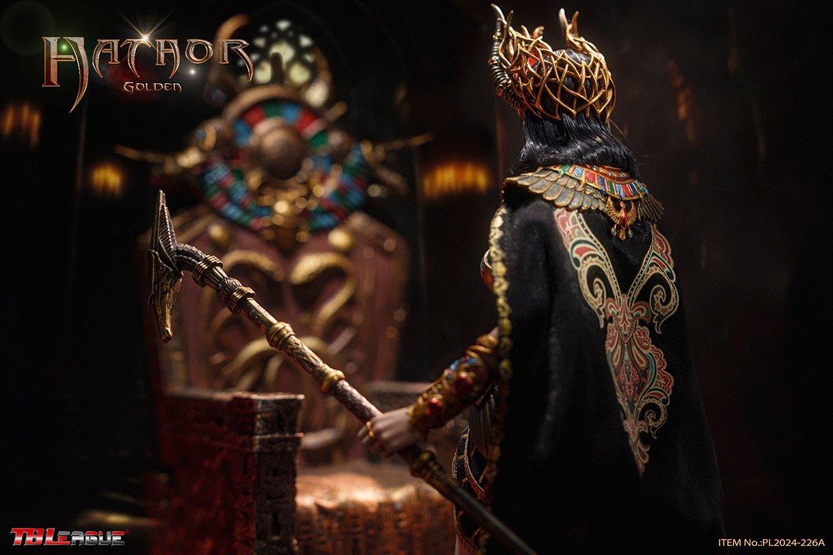 TBLeague 1/6 Egyptian Goddess of the Sky Hathor Golden