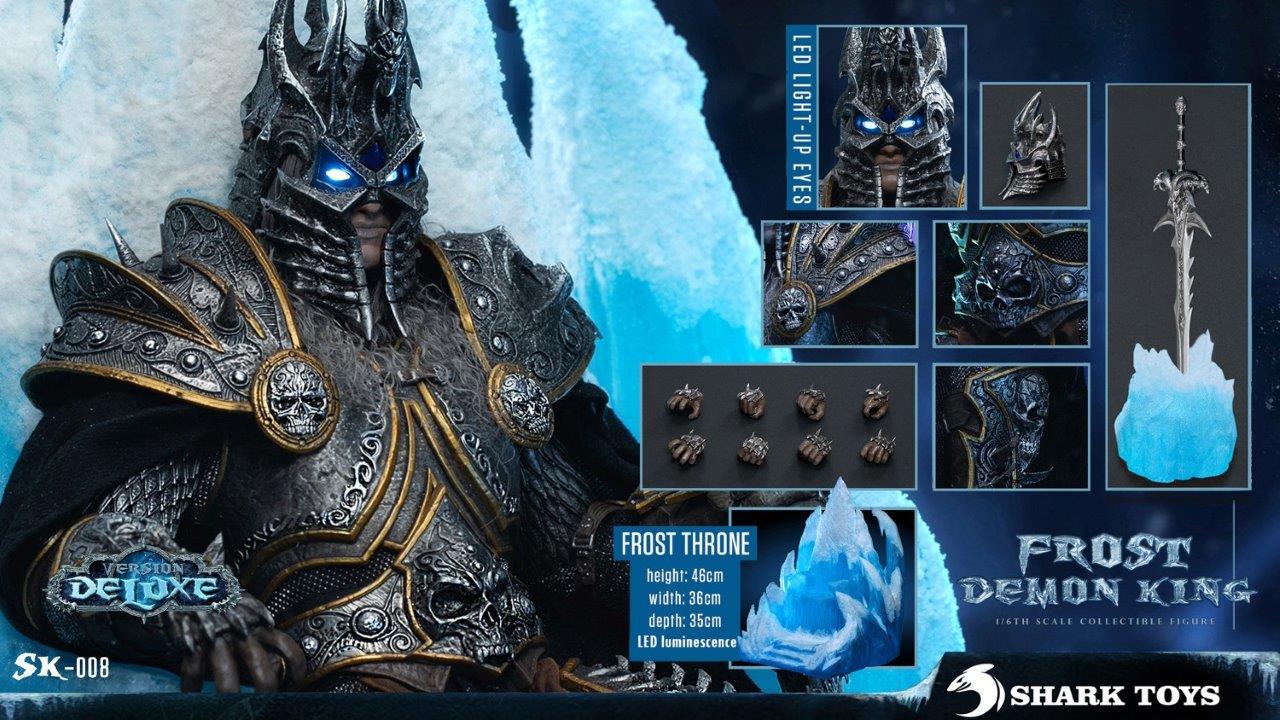 1/6 Shark Toys Frost Demon King Deluxe Edition Action Figure [SRT