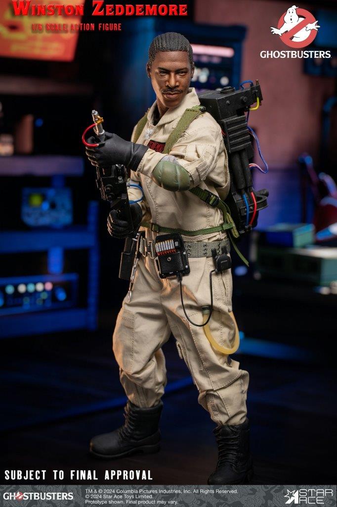 STAR ACE SA0154ウィンストン・ゼドモアゴーストバスターズ 1/6 Ghostbusters (1984) Winston Zeddemore 1:6 Scale Figure Star