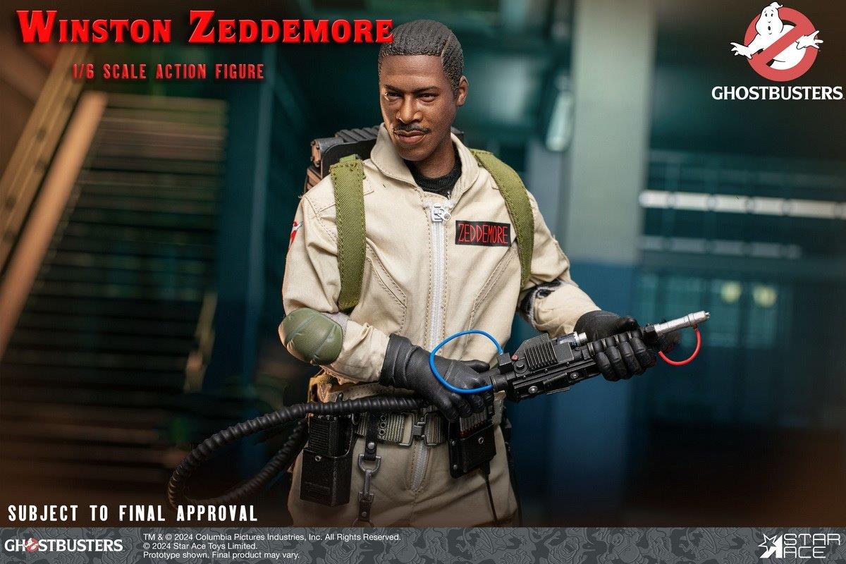 STAR ACE SA0154ウィンストン・ゼドモアゴーストバスターズ 1/6 Ghostbusters (1984) Winston Zeddemore 1:6 Scale Figure Star