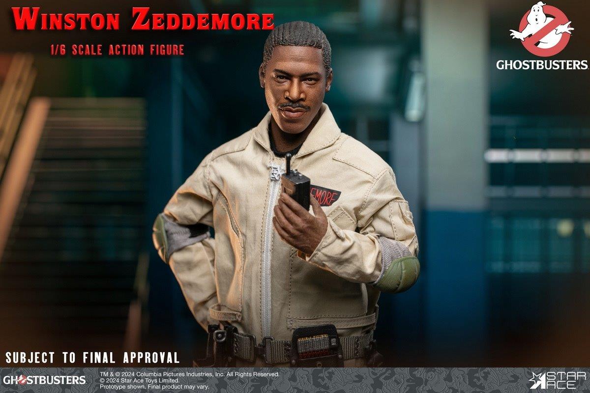 Star Ace 1/6 Ghostbusters Winston Zeddemore Collectibles