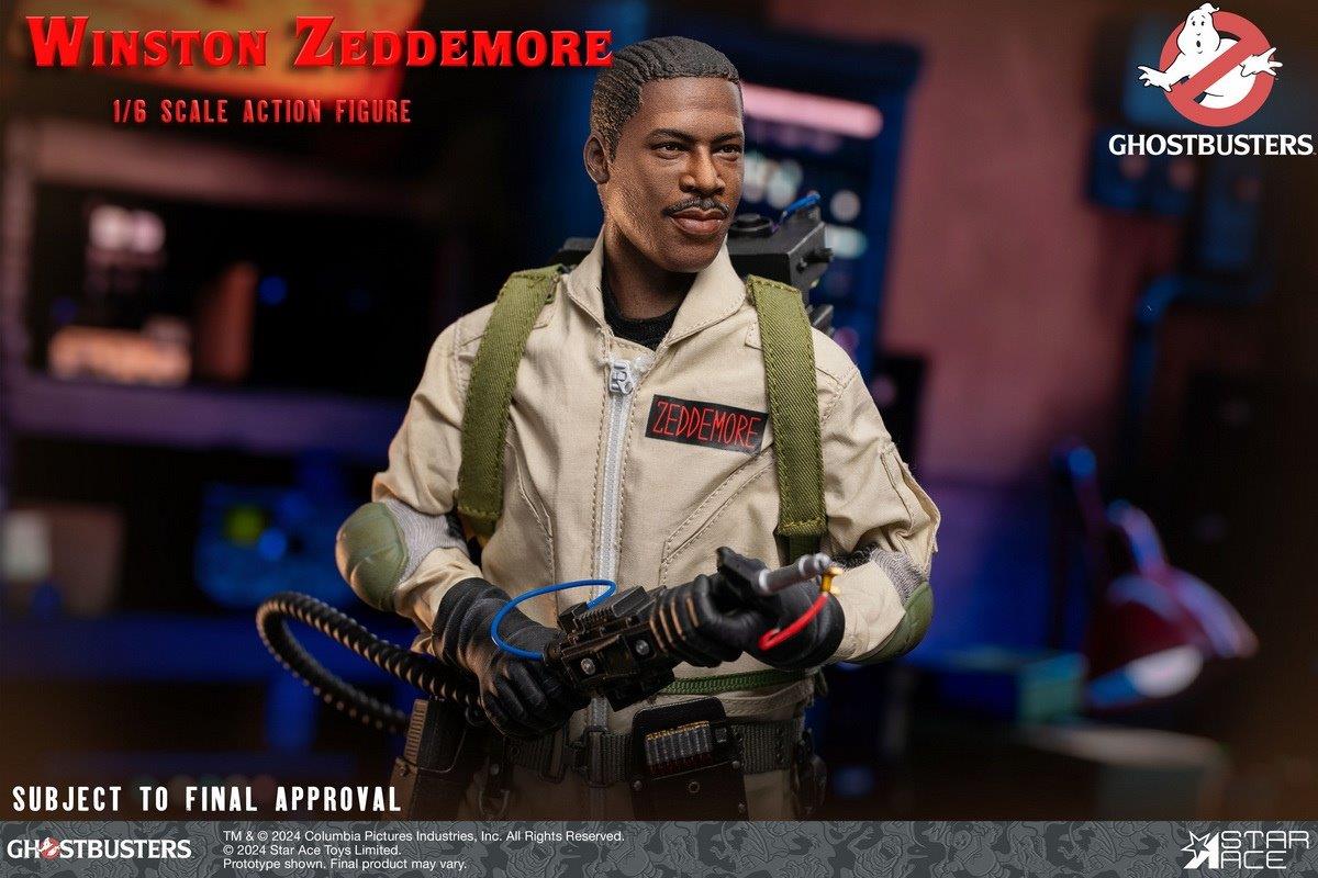 Star Ace 1/6 Ghostbusters Winston Zeddemore Collectibles