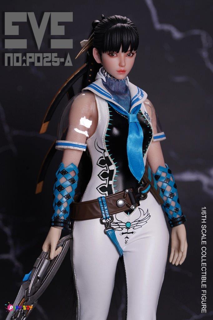 1/6 Play Toy EVE in White Collector Action Figure [PT-P025A