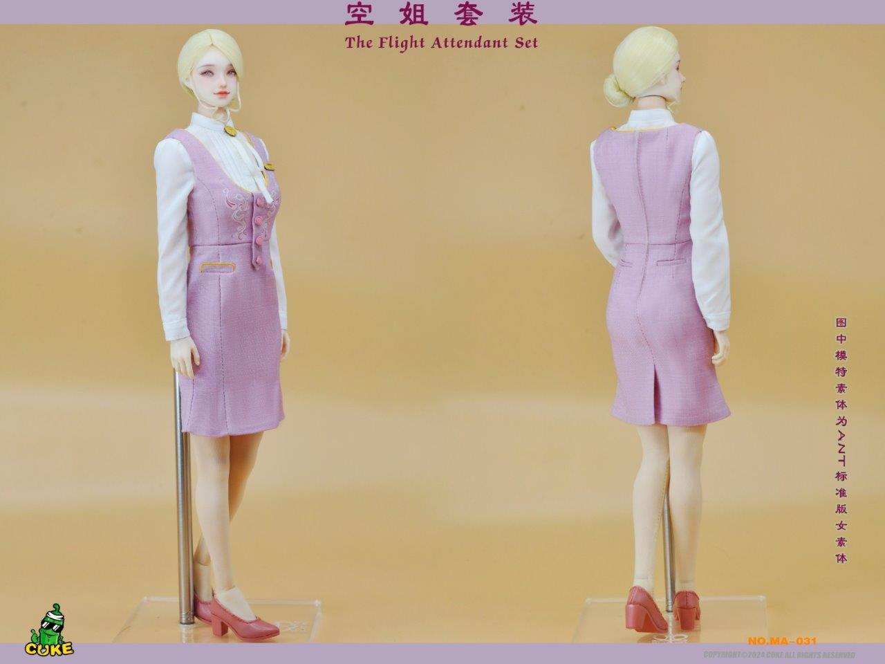 1/6 Cuke Toys The Flight Attendant Uniform Set [CK-MA031] - EKIA