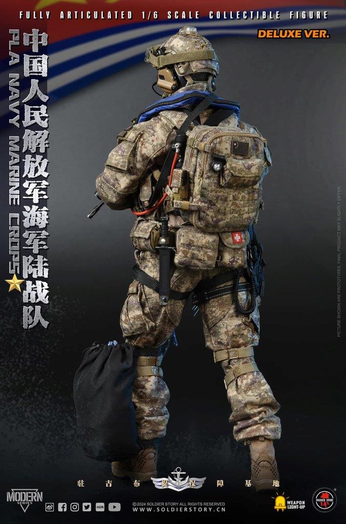 soldier story　USMC 海兵隊 1/6 1:6 Soldier Story PLA Navy Marine Corps Deluxe Version Figure [SS