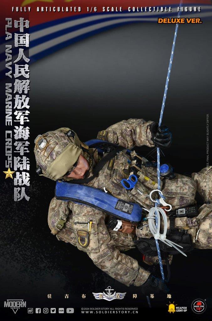 1:6 Soldier Story PLA Navy Marine Corps Deluxe Version Figure [SS