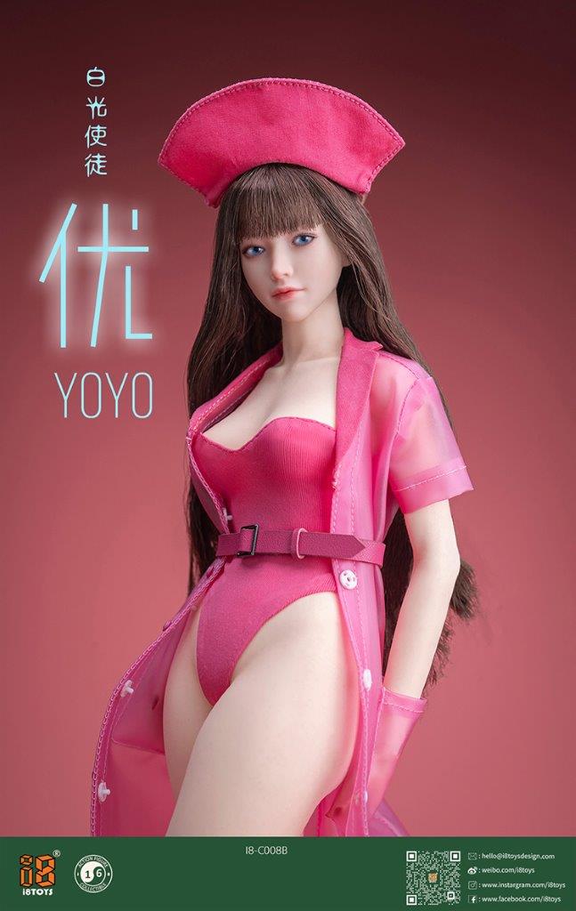 i8TOYS 1/6 Yoyo Nurse Costume Female Figure Accessories [i8-C008
