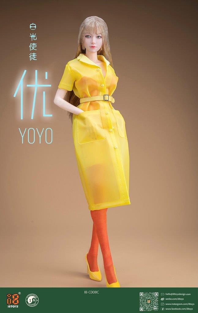 i8TOYS 1/6 Yoyo Nurse Costume Female Figure Accessories [i8-C008