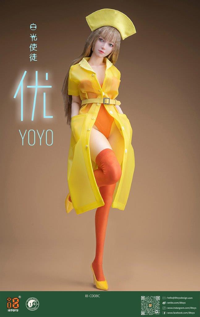 i8TOYS 1/6 Yoyo Nurse Costume Female Figure Accessories [i8-C008