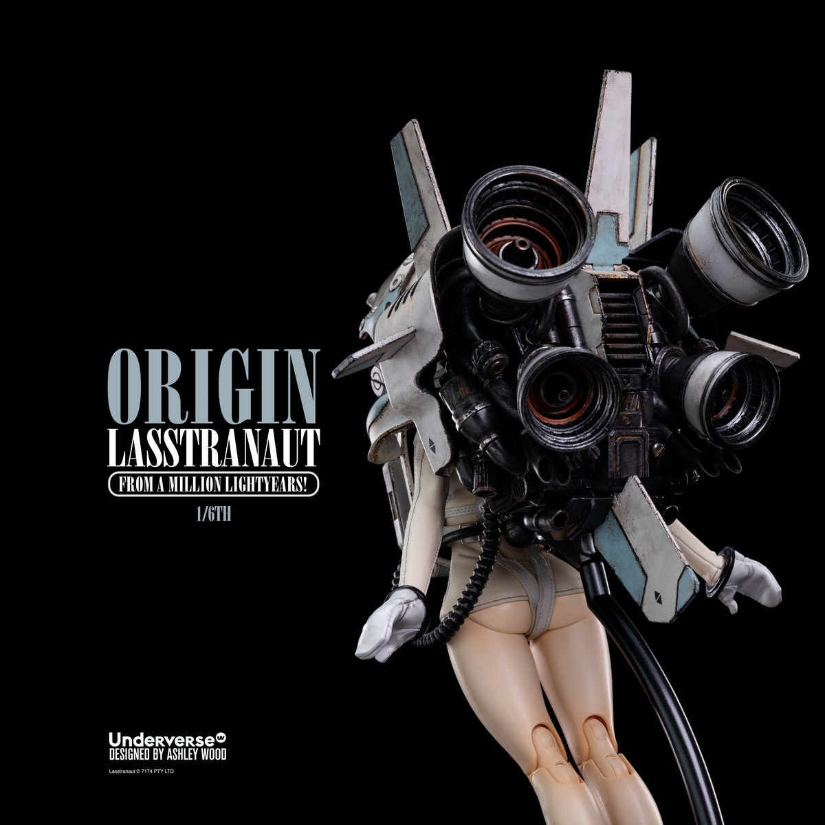 Underverse Popbot Origin Lasstranaut Catherine Designed by Ashley 