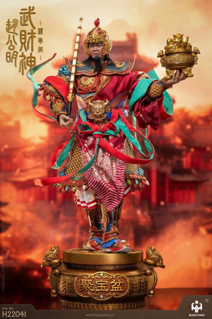 HH model X HaoYu Toys 1/6 The God of wealth Zhao Gongming