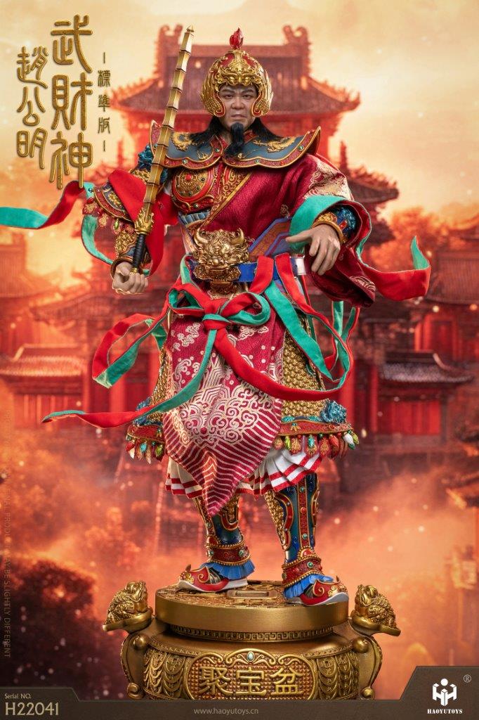 HH model X HaoYu Toys 1/6 The God of wealth Zhao Gongming Standard