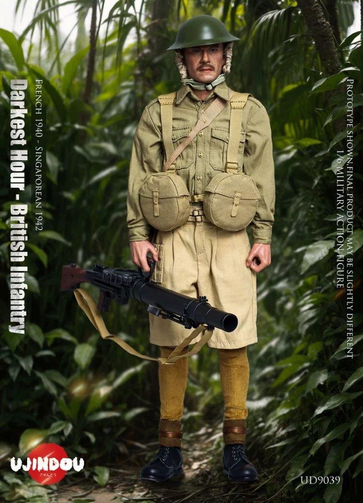 UJINDOU 1/6 British Infantry France 1940 – Singapore 1942 Figure