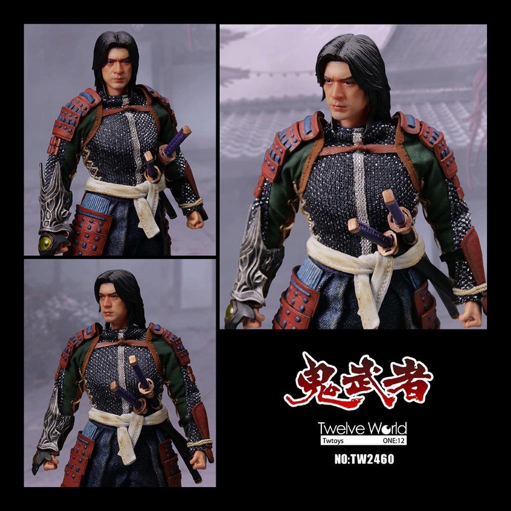 TWTOYS TW2460 明智左馬介秀満 Onimusha 1/12 TWTOYS TW2460 1/12 Onimusha Samanosuke Akechi Collectible Action